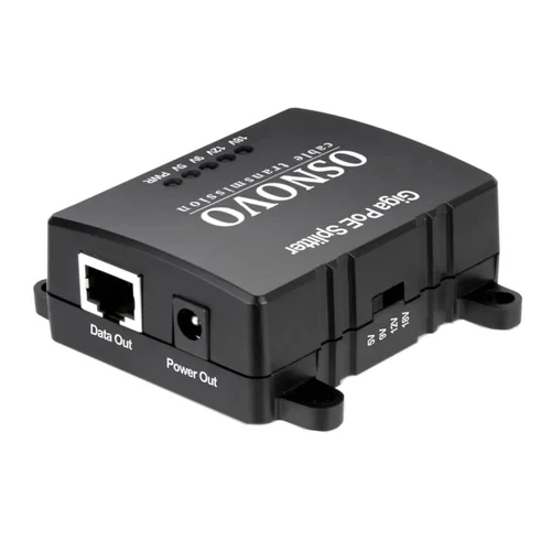 1-портовый сплиттер Osnovo PoE Splitter/G2 802.3af/802.3at 10/100/1000Mbps, 5В/3А, 9В/2.5А, 12В/2.5А, 18В/1.6А 1-портовый сплиттер Osnovo PoE Splitter/G2 802.3af/802.3at 10/100/1000Mbps, 5В/3А, 9В/2.5А, 12В/2.5А, 18В/1.6А